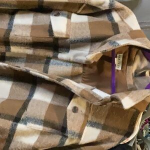 Ava Viv Plaid Jacket